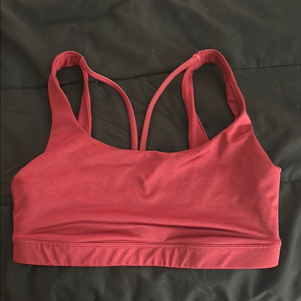Women's Seamless Sports Bralette - Red